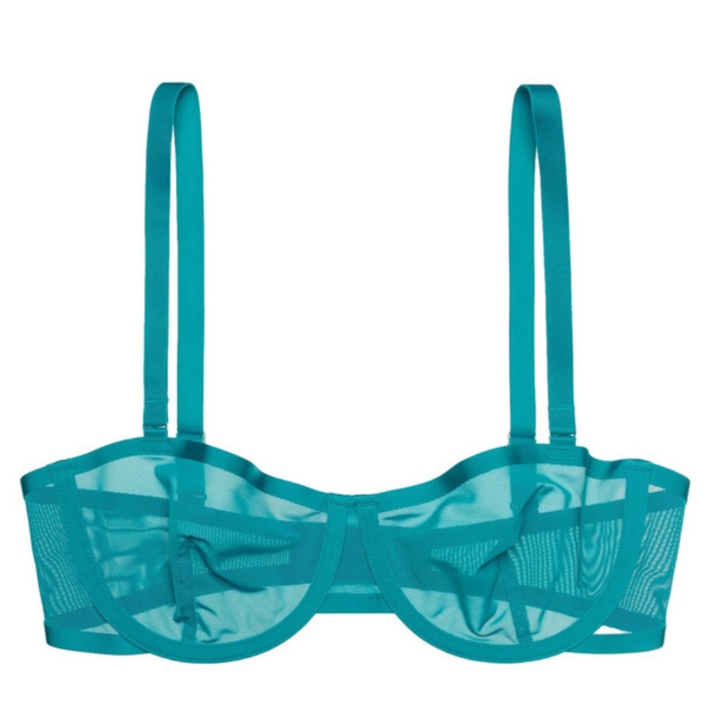 BNWT Cuup Mesh Balconette Bra 38E